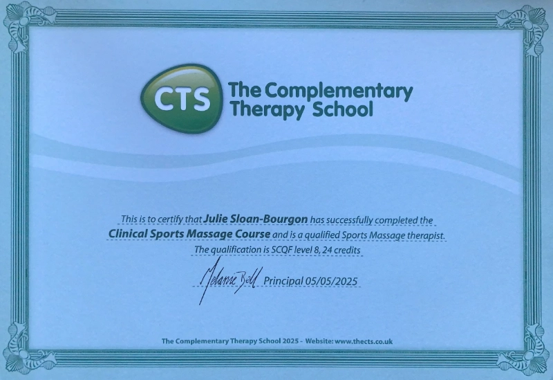 Clinical Sports Massage Qualification
